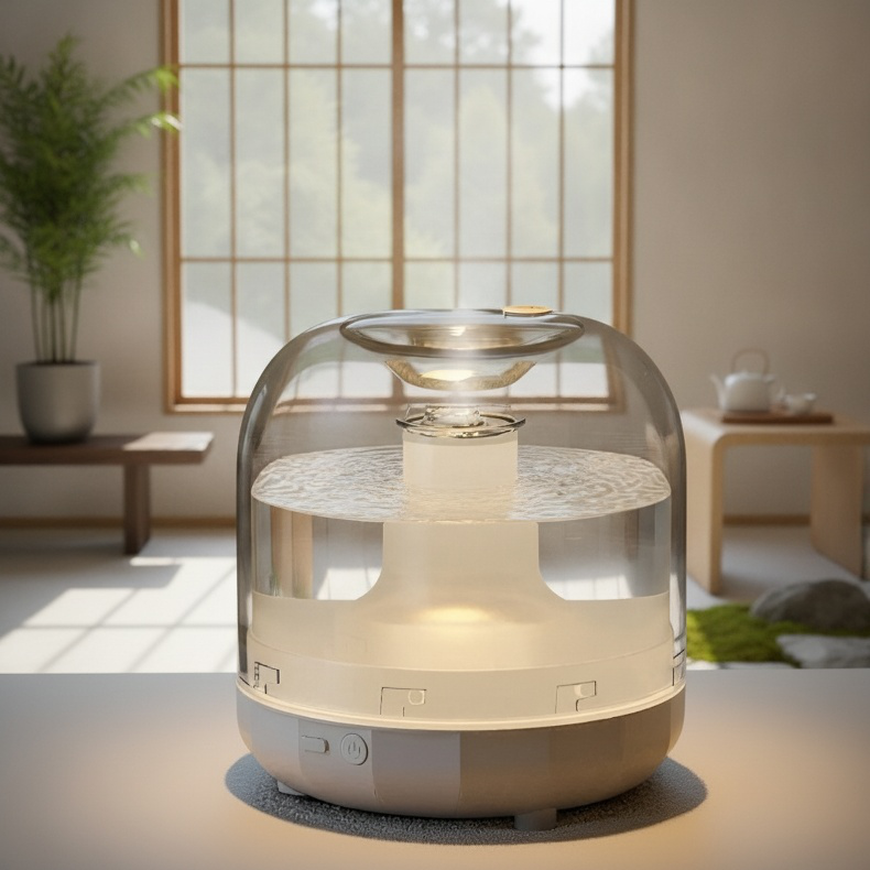 Humidificador silencioso de gran niebla para dormitorio