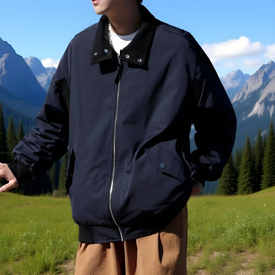 학생 차이나 재킷 루즈핏 카고 코트 남자 재킷 학생 캐주얼 차이나 재킷