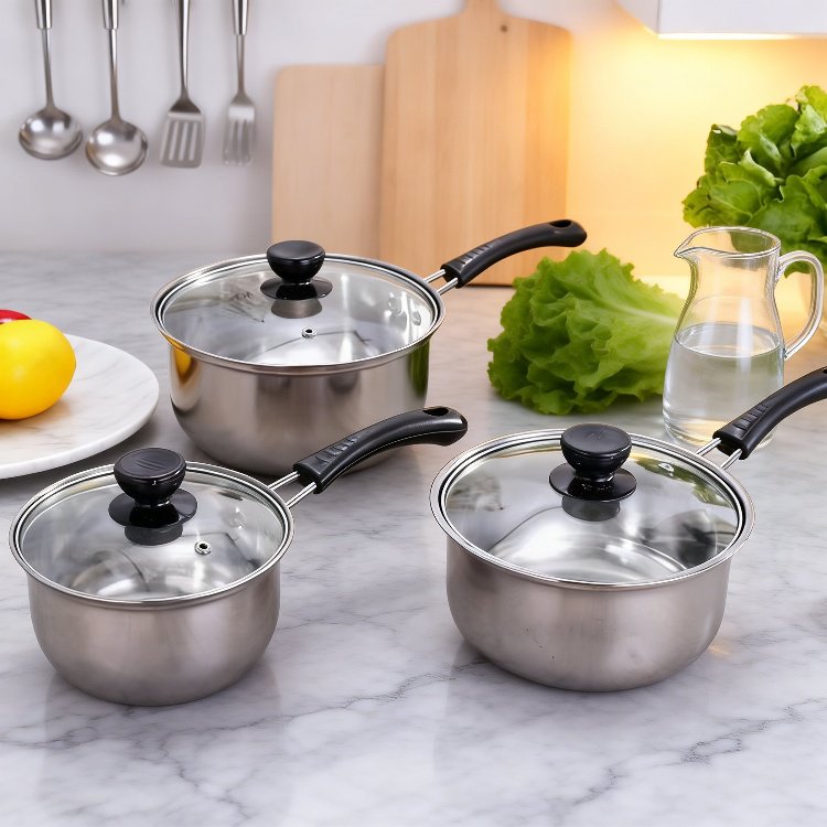 Cazo para leche de acero inoxidable grueso