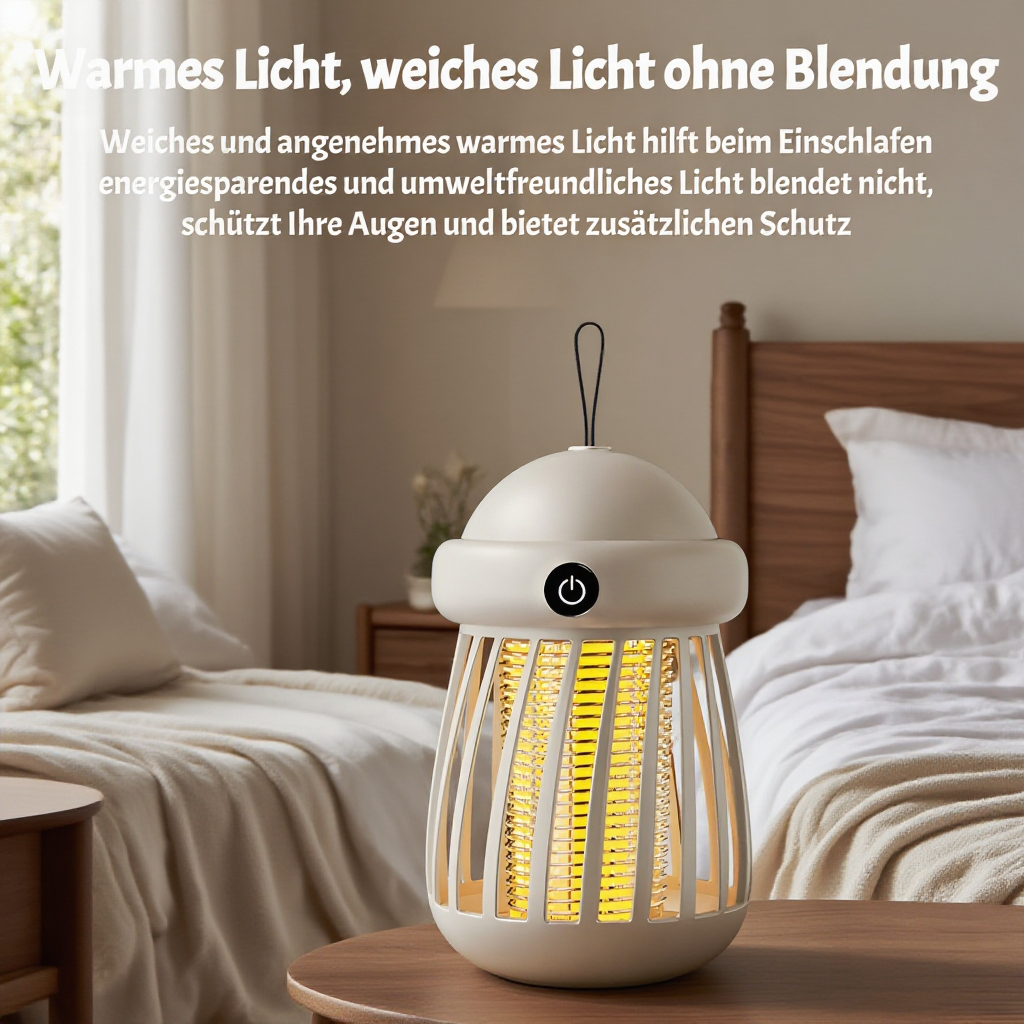 Multifunktionale Mückenvernichtungslampe zum Aufhängen und Aufstellen