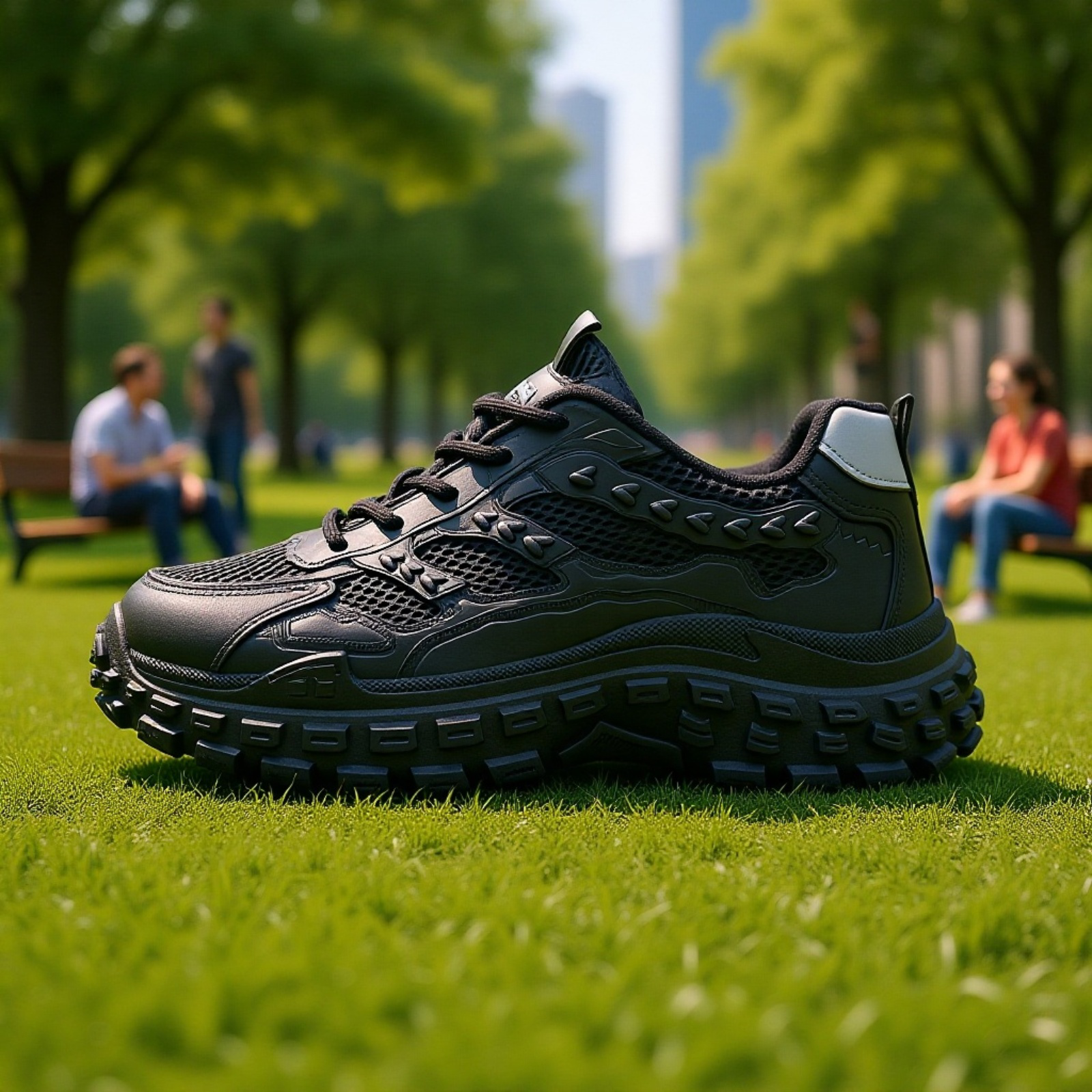 運動靴とカジュアルシューズ