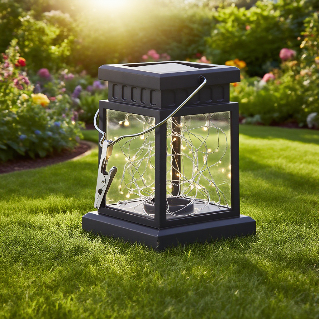 야외용 태양광 조명