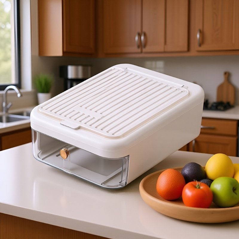 Große Schmuckaufbewahrungsbox mit mehreren Fächern, tragbar und staubdicht