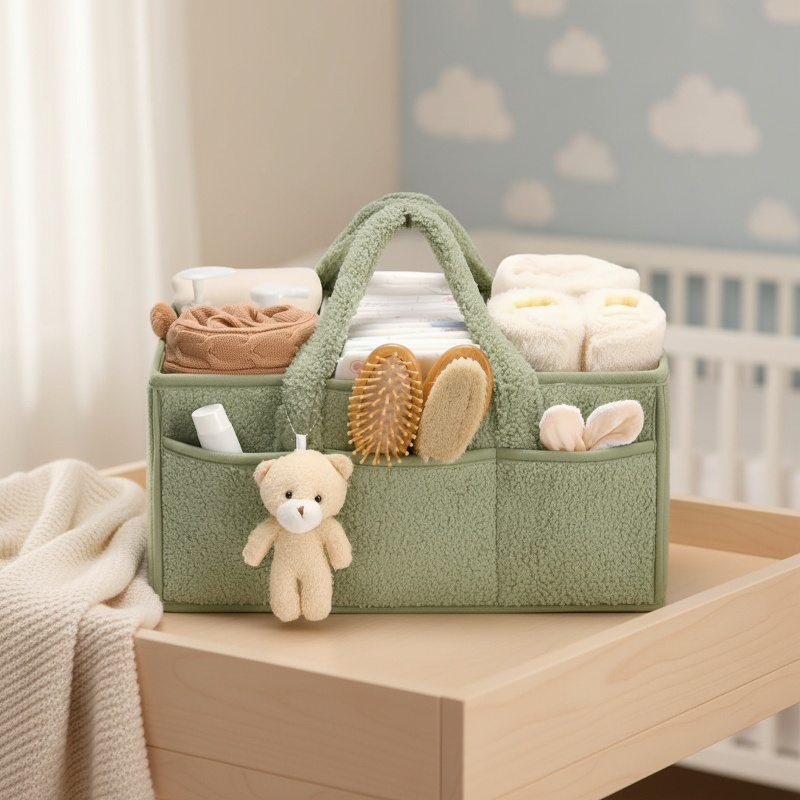 Large Capacity Baby Diaper Storage Bag Mom Travel Bag