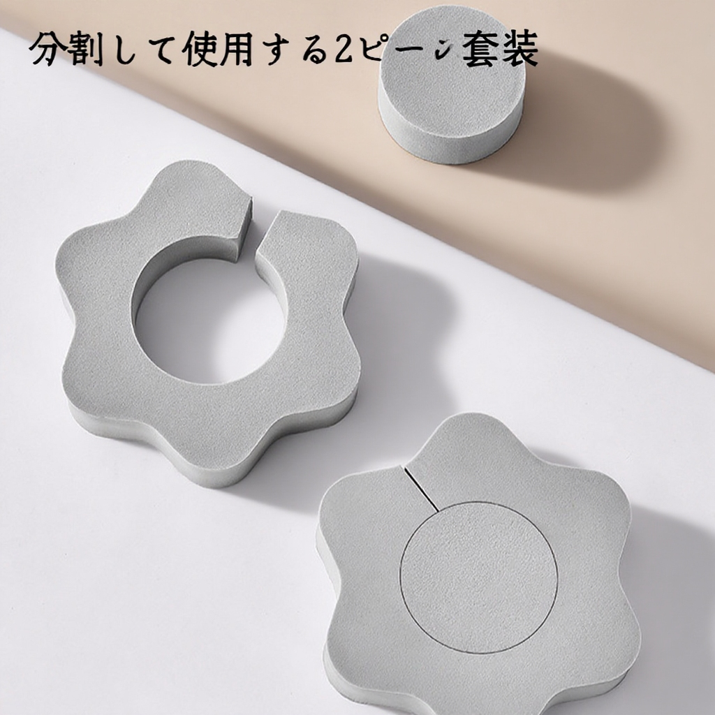 浴室蛇口花吸水スポンジ石灰スケール防止洗面鏡掃除浴室掃除道具