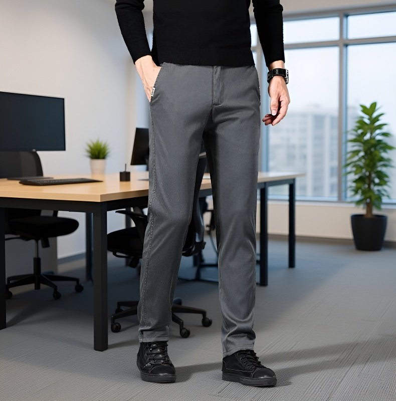 편안한 착용감의 남성 스판 바지