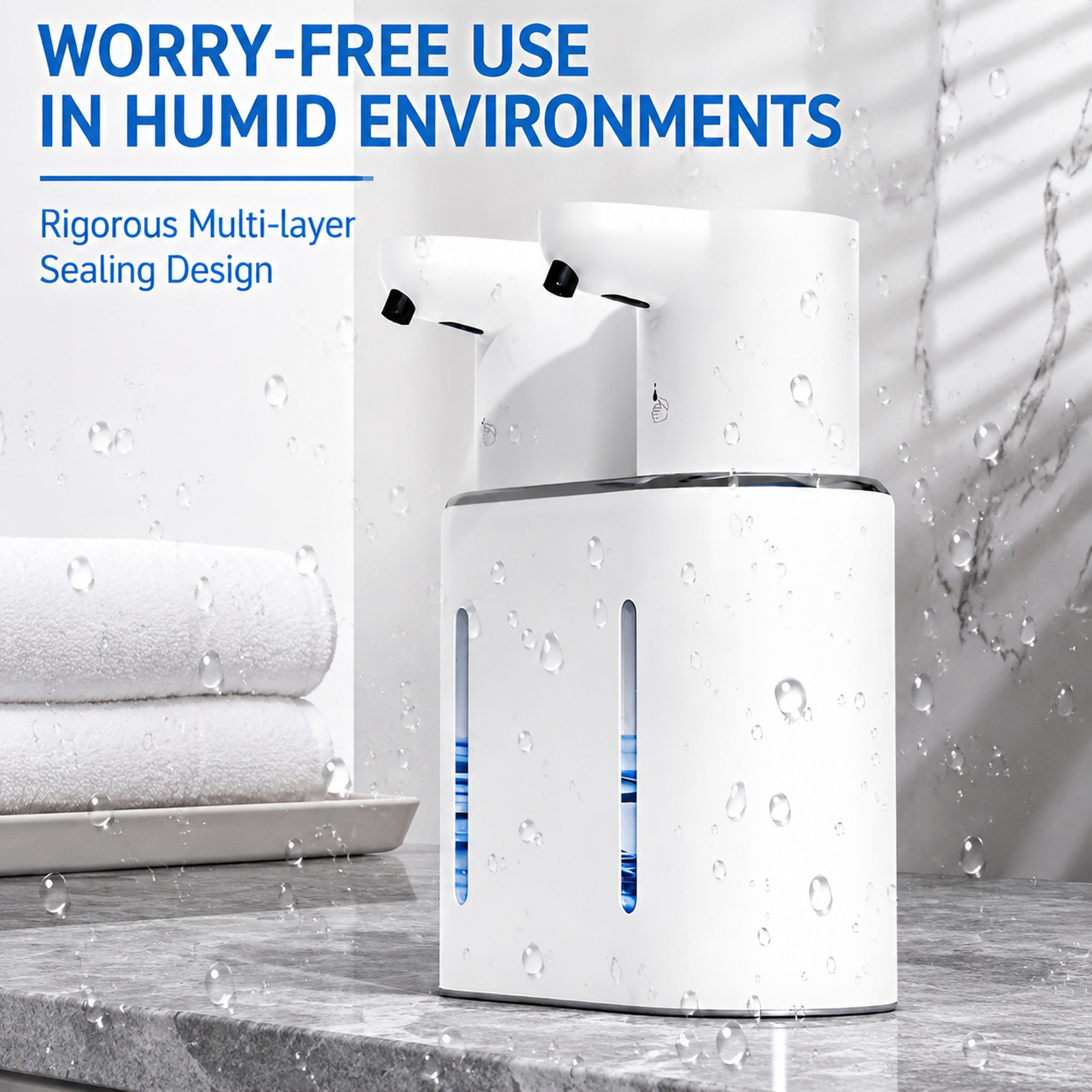 Wall-Mounted Electric Foaming Hand Soap Dispenser