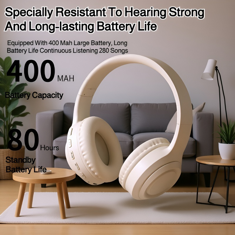 Ergonomic Wireless Bluetooth Gaming Headset with Ultra Clear Calls and Active Noise Cancelling