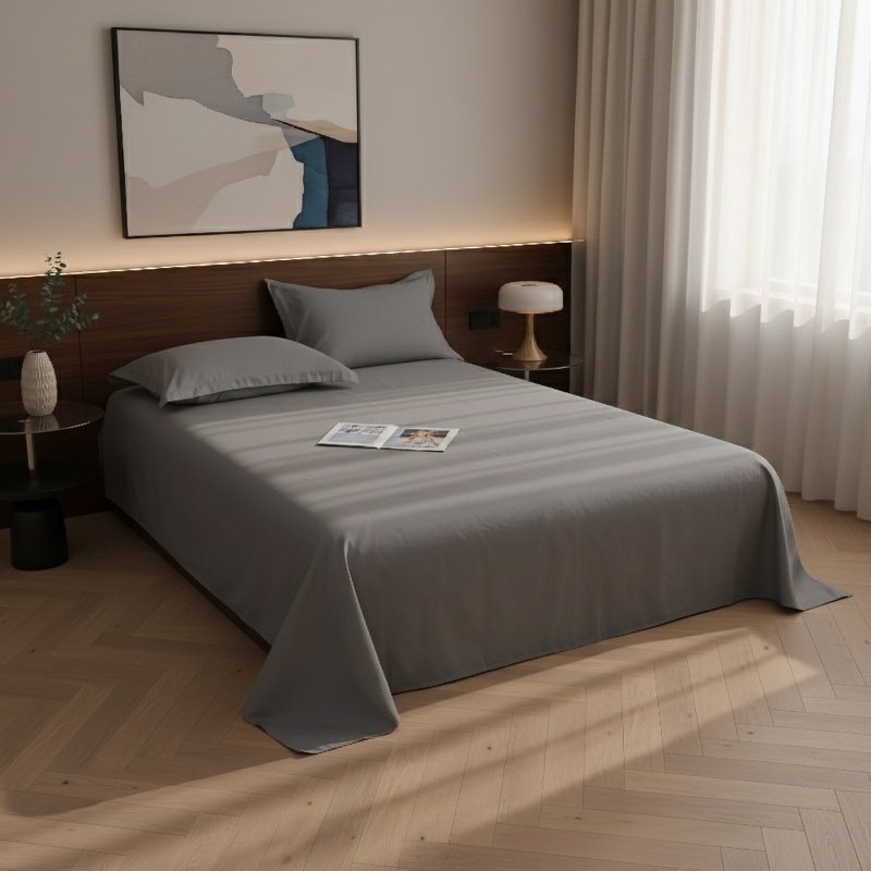 Brushed Sheets Activated Printing And Dyeing Comfortable Washed Cotton Fabrics