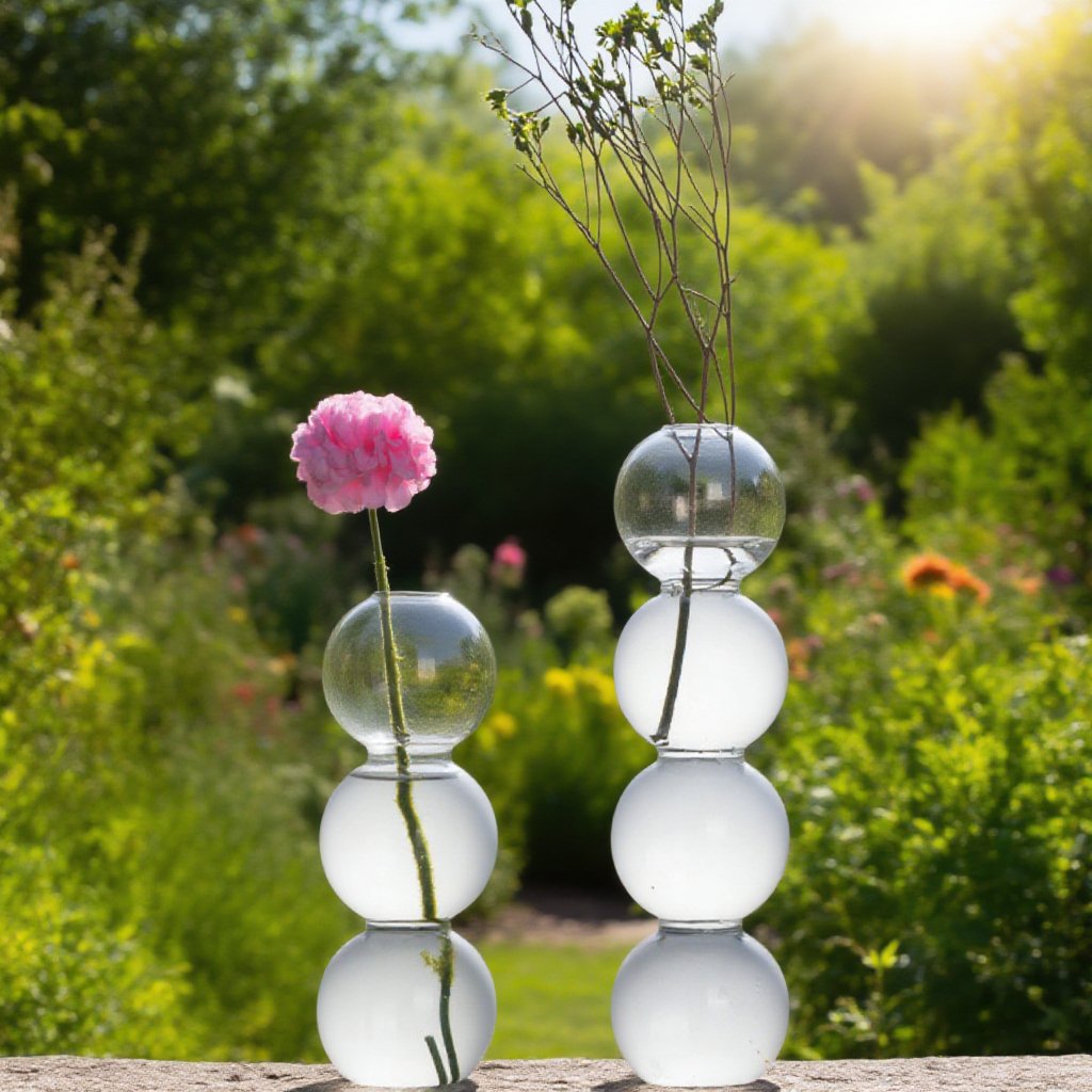 フラワーアレンジメントに最適なガラス花瓶