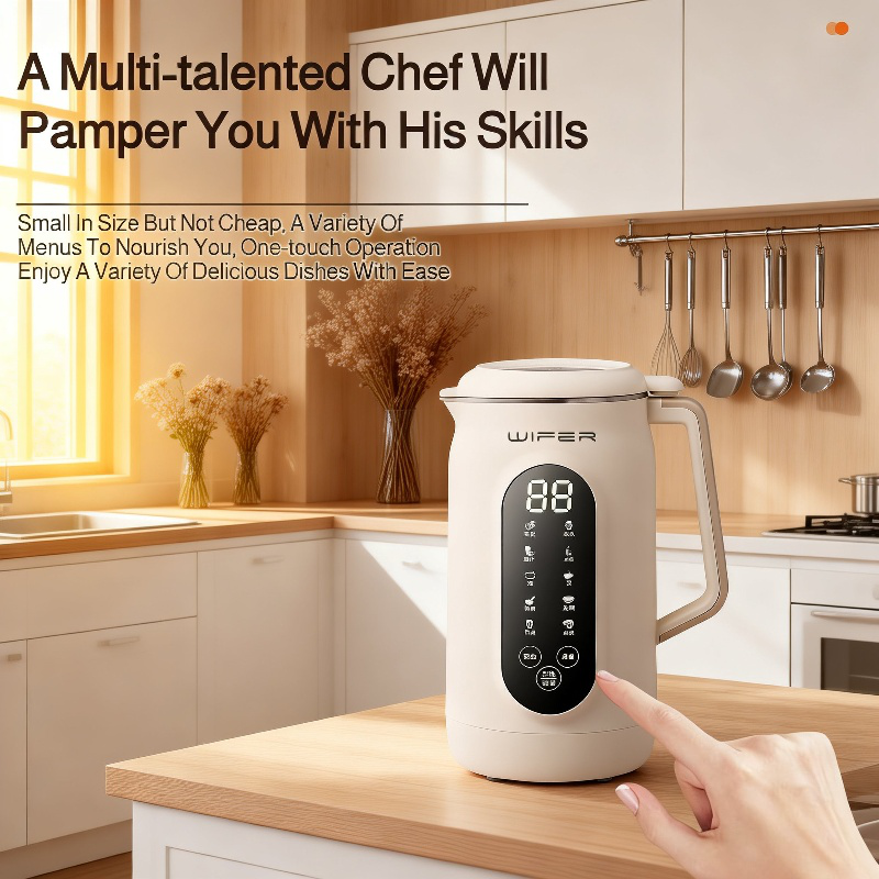 Touch Screen Fully Automatic Multi-Functional Soymilk Maker