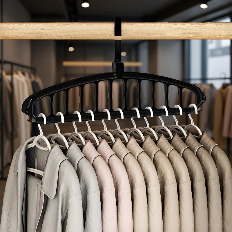 Dormitory home multifunctional nonmarking coat rack