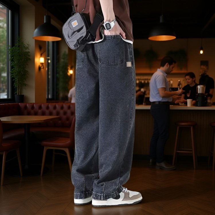 ストリートスタイルの着こなし