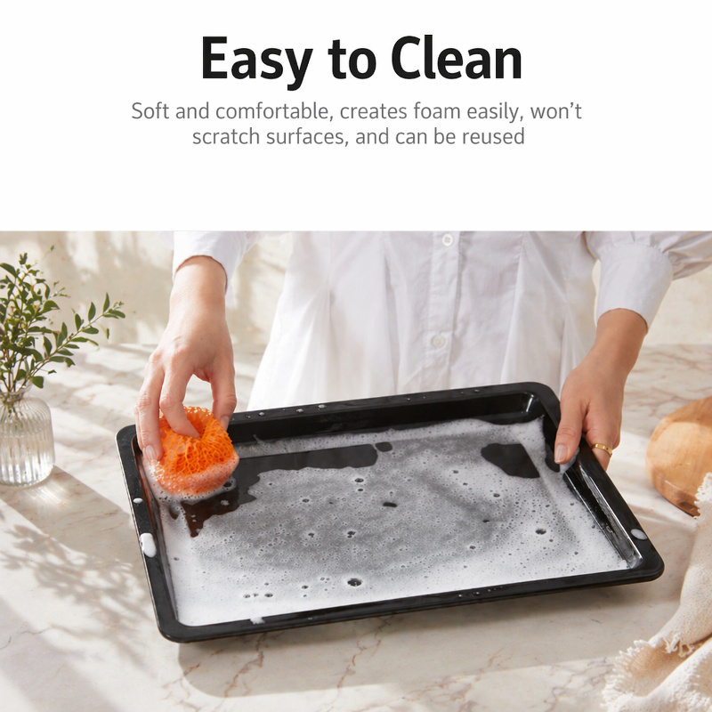 Cute design pot scrubbing brush