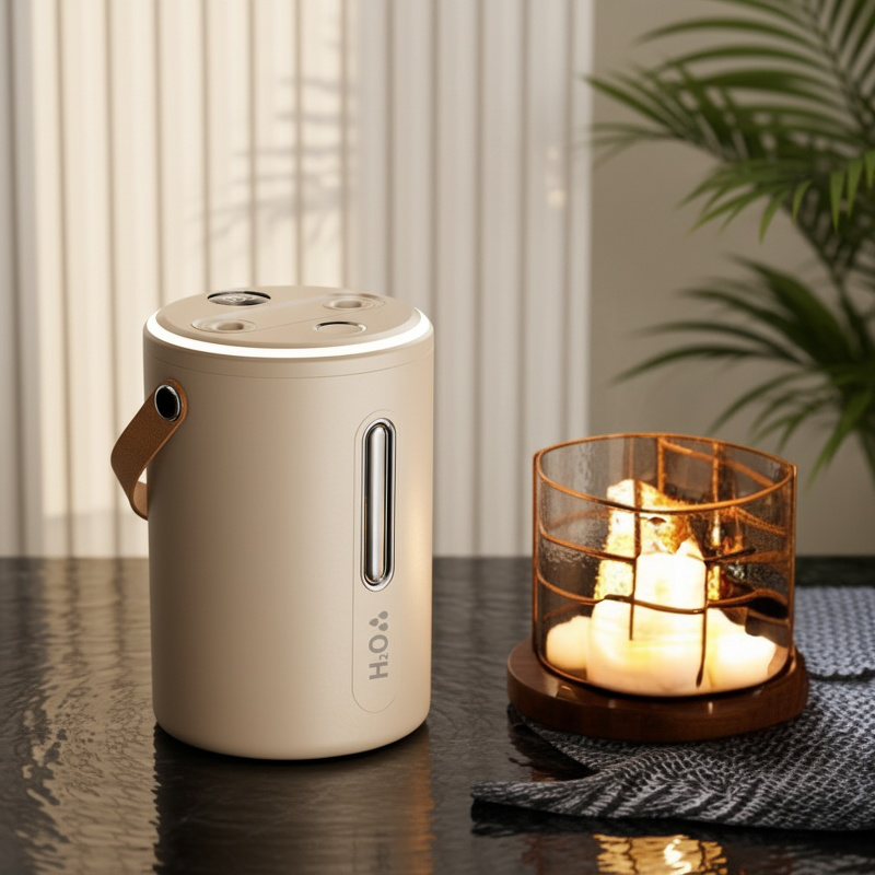 Household ultralong life humidifier dual spray large capacity wideangle humidifier
