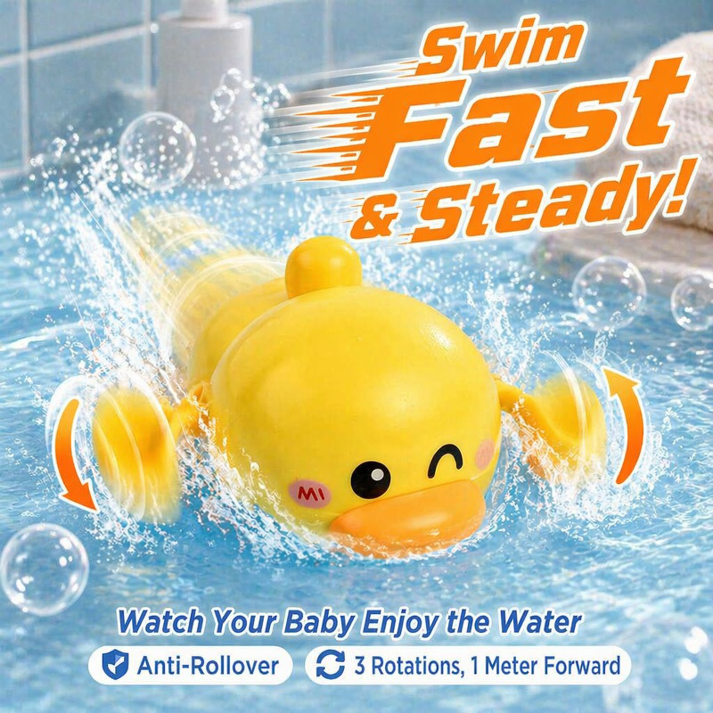 Baby Diving Duck Bath Tub Toy