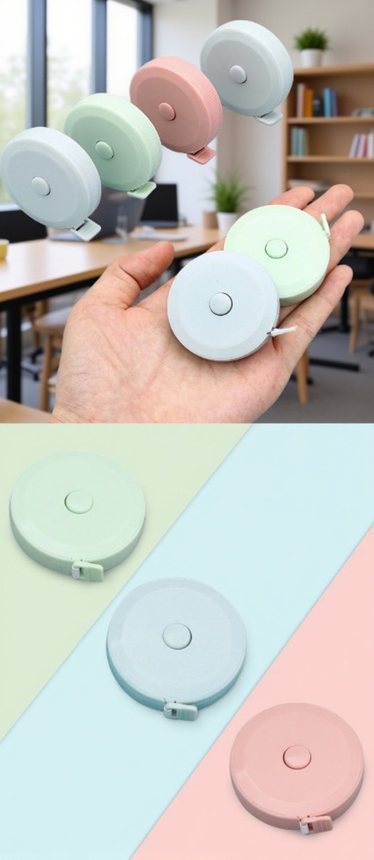 耐久性に優れたプラスチック製メジャー