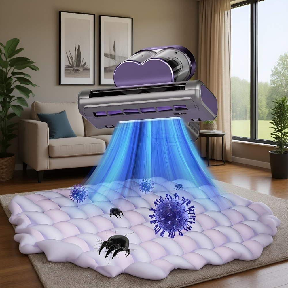 マットレス用ダニ除去UV掃除機家庭用高効率