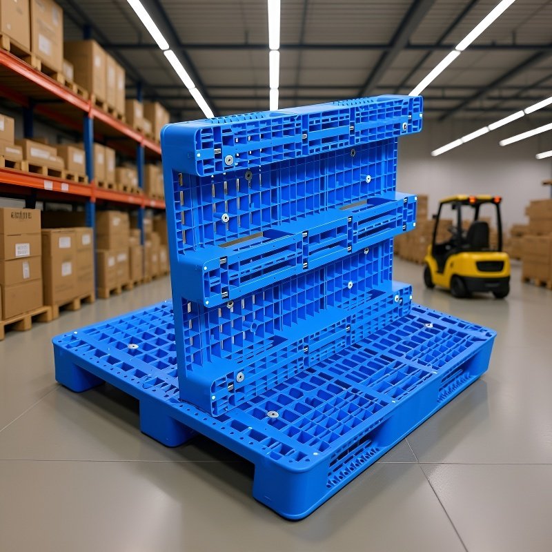 Paleta magazynowa z tworzywa sztucznego