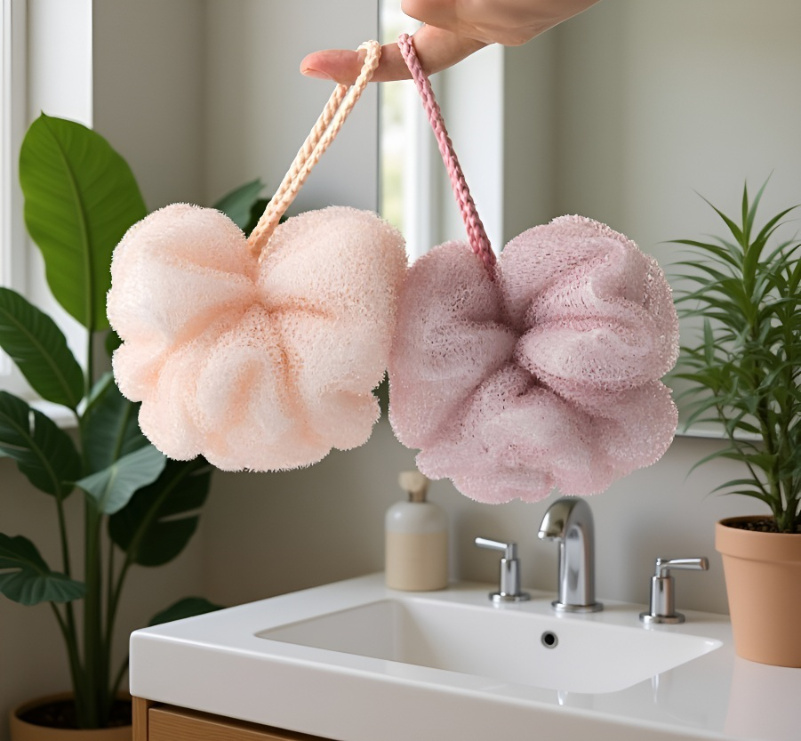 角質ケアに最適なヘチマバスボール