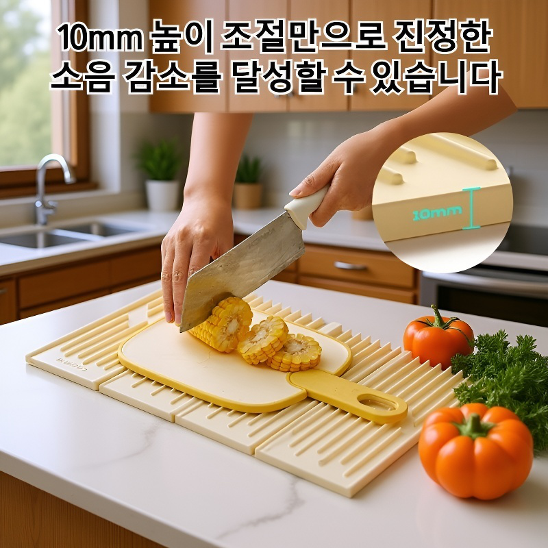 내열식품급 실리콘 접이식 식탁매트 단열두께 내열냄비매트 물빠짐매트 접이식매트