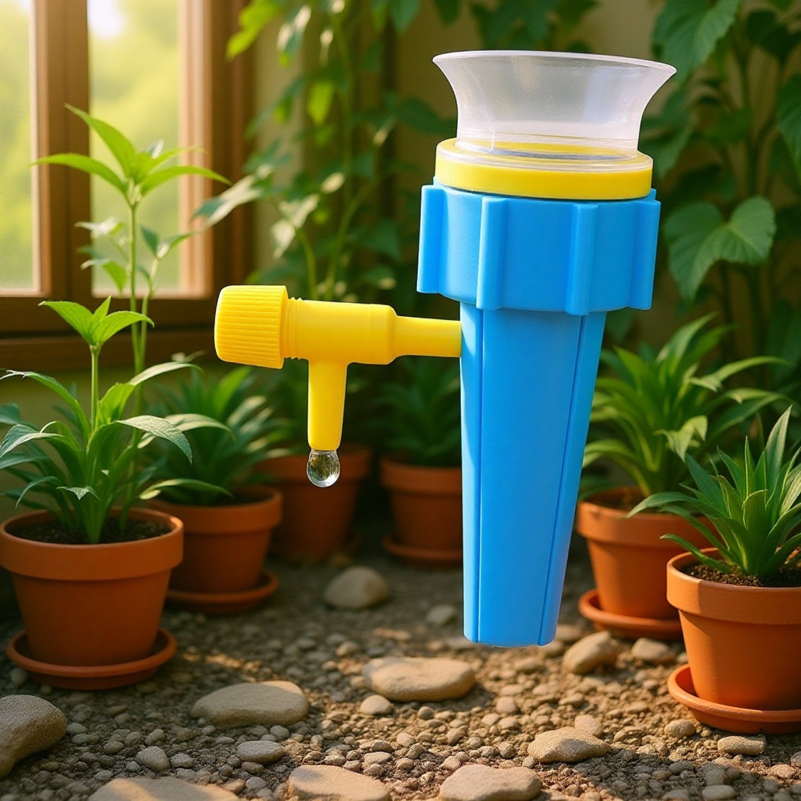 Automatic Plant Watering Device – Adjustable Drip Irrigation System 