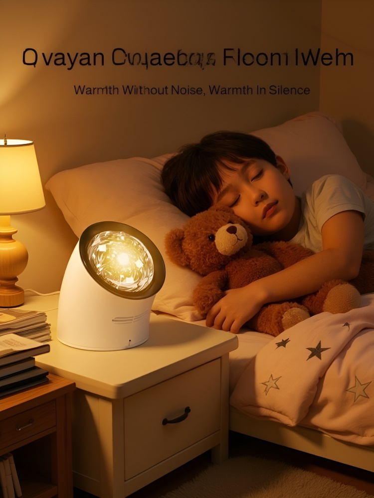 No-Drill Bathroom Heater Lamp