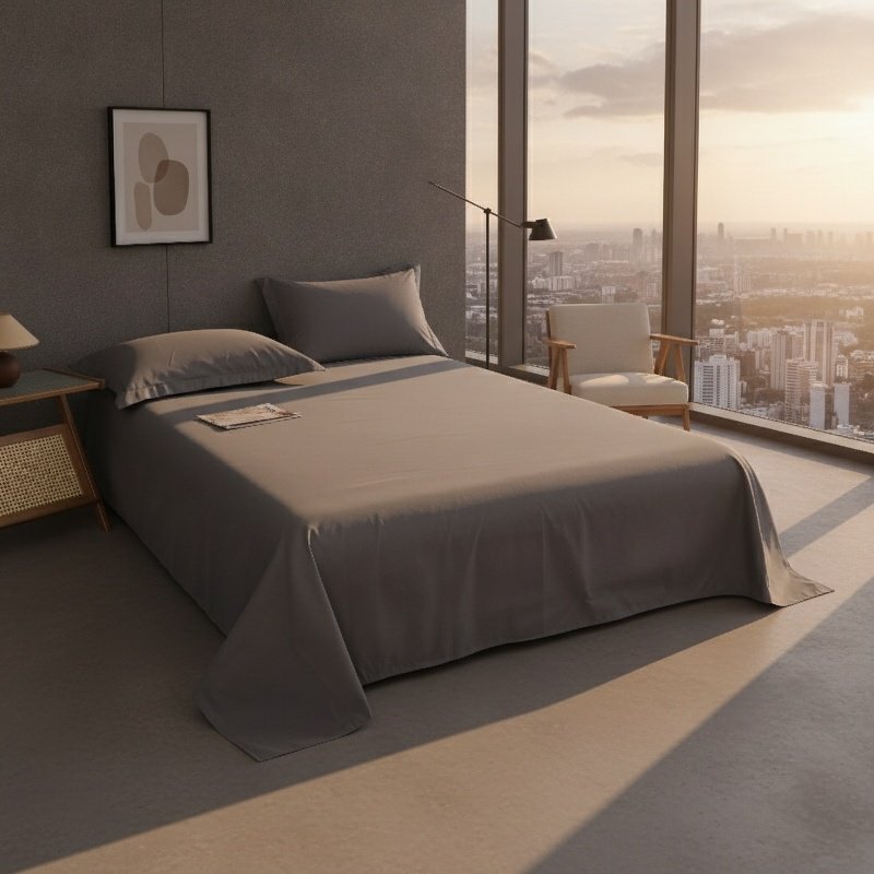 Brushed Sheets Activated Printing And Dyeing Comfortable Washed Cotton Fabrics