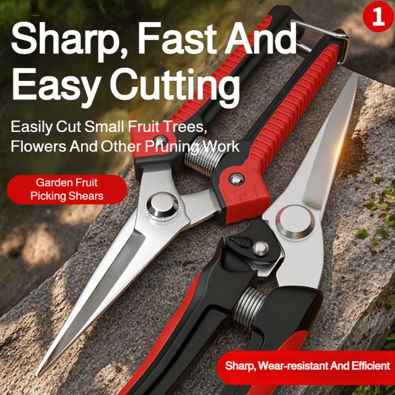 Effort-Saving Garden Pruning Shears