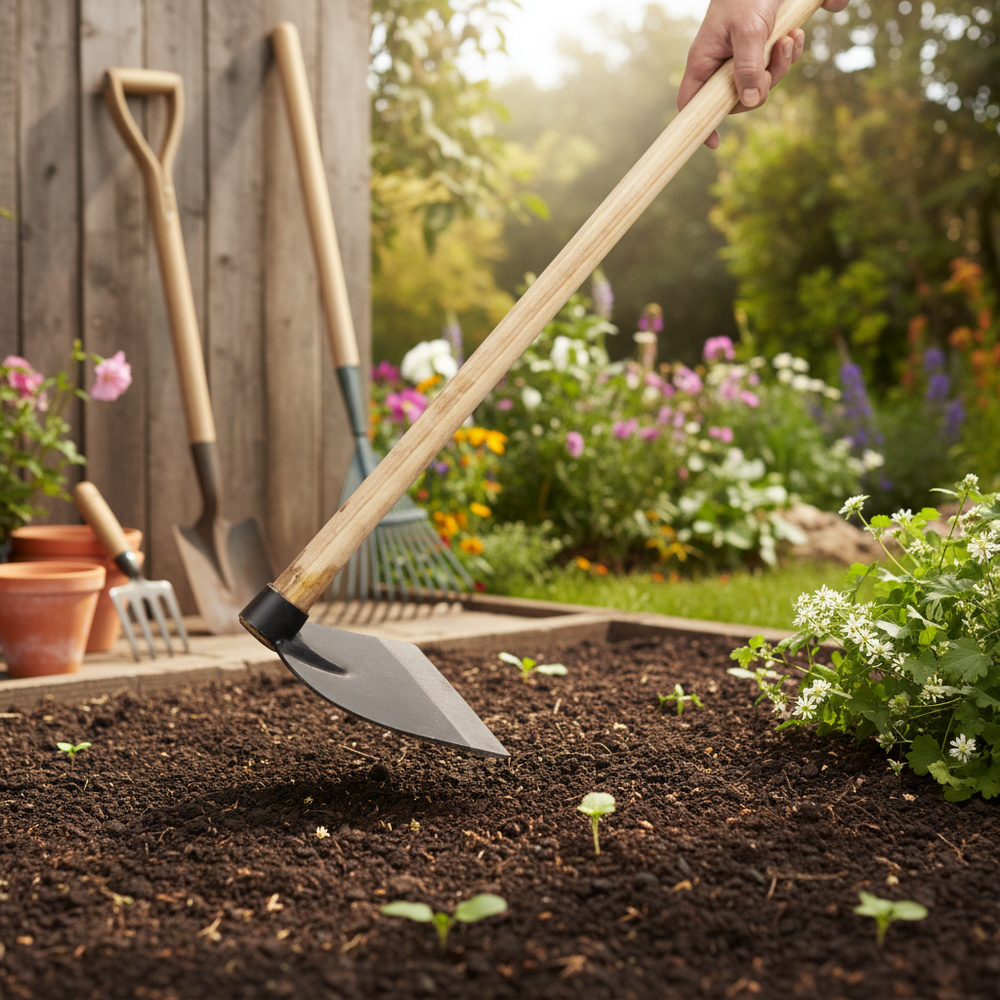 Forged Garden Weeding Hoe