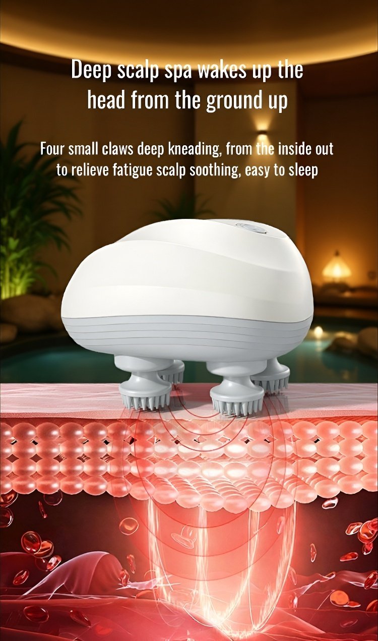 Hair care with smart scalp massager