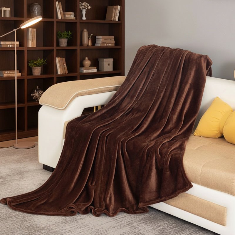 Double-sided Thick Flannel Blanket