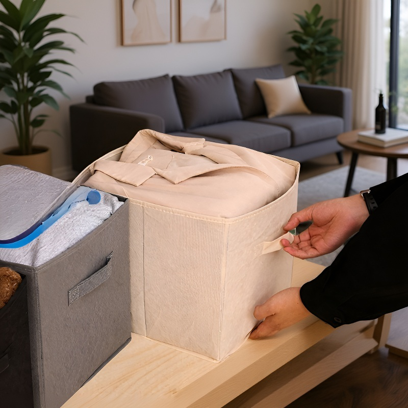 布製収納ボックス 折りたたみ式 フリーインストール 収納ボックス 寝室 ワードローブ 衣類 おもちゃ デスクトップ収納ボックス