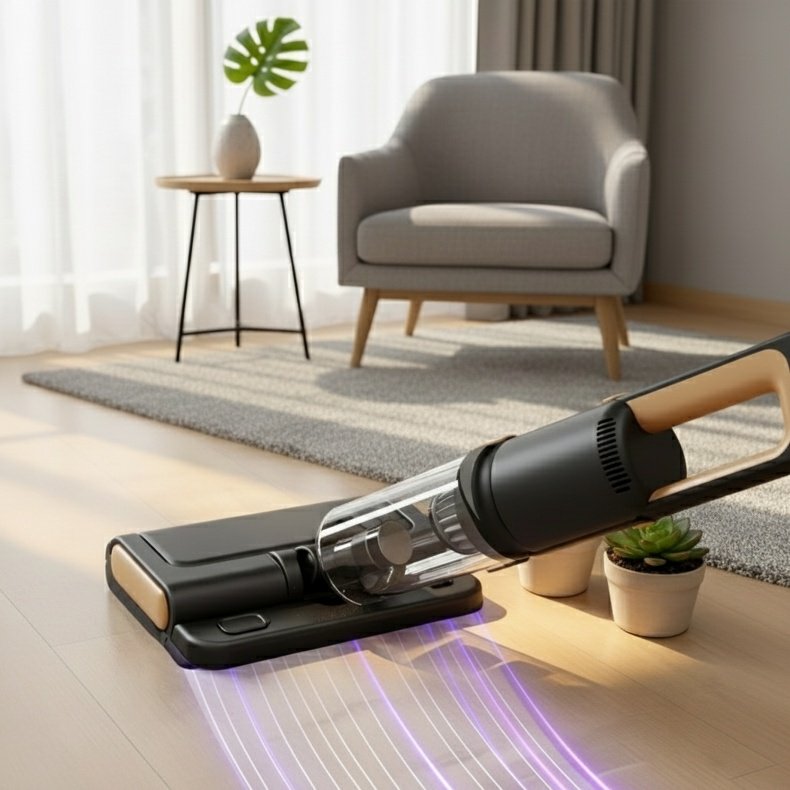 Multi-Function Handheld Vacuum Cleaner for Home, Car, Hotel, Wet Mop & Dry Suction