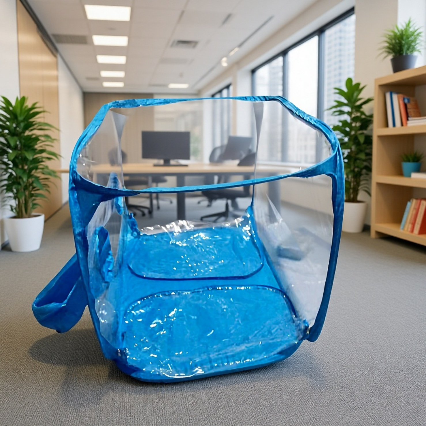 Einfache Handhabung der faltbaren Pilzzuchtbeutel