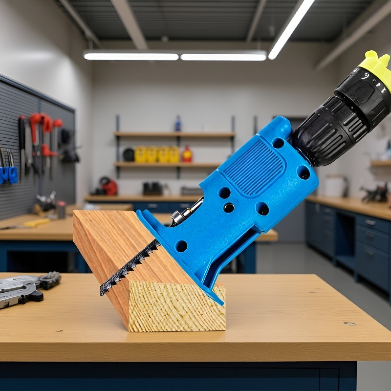 Elektrische Säbelsäge für Holzarbeiten, geeignet als Bohrmaschinenhilfe