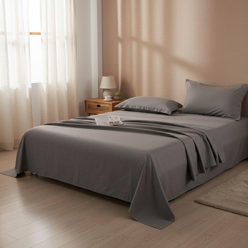 Brushed Sheets Activated Printing And Dyeing Comfortable Washed Cotton Fabrics