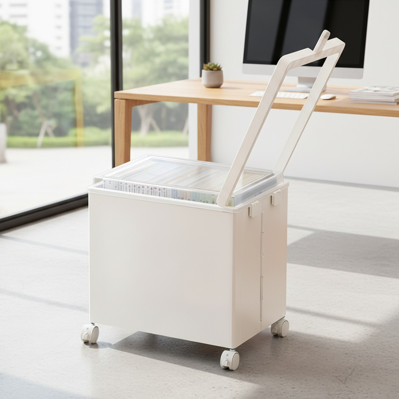 Foldable Floor Storage Rack