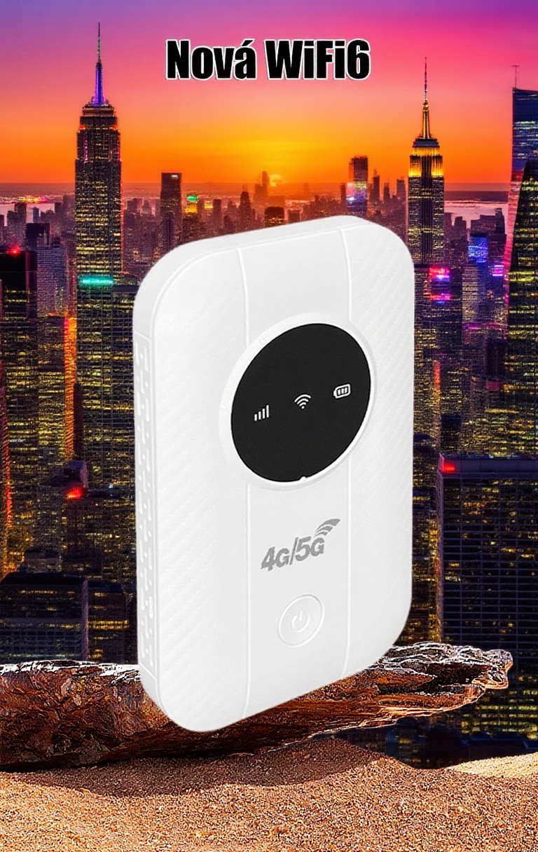 【Internet zdarma v kapse】5G router