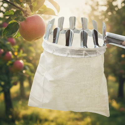 Telescopic Handle Fruit Picker for High Branches