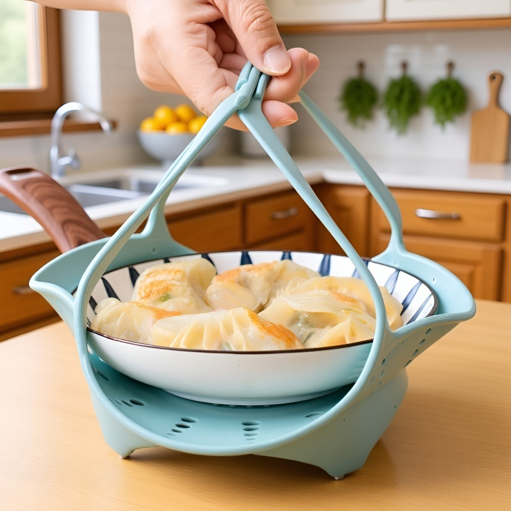 Bandeja de vapor multifuncional con diseño ergonómico