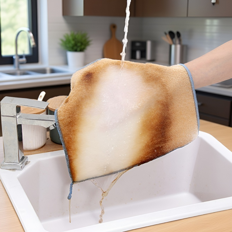 食器洗いに最適な油がつきにくい布