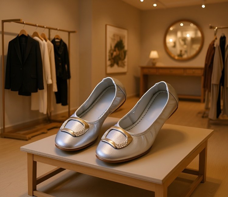 남녀 모두 착용 가능한 부드러운 에그롤 슈즈