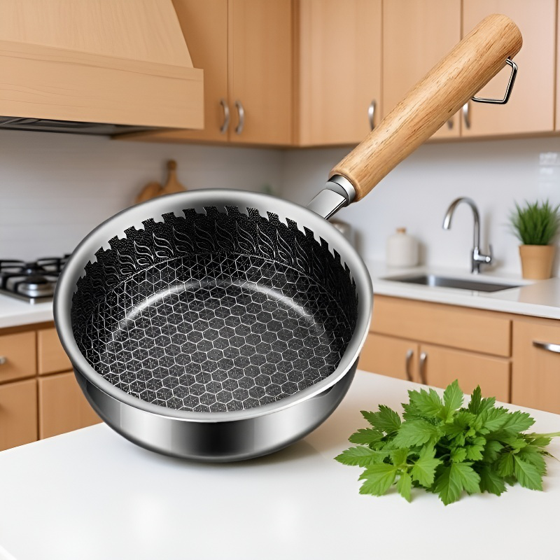 Splash Frying Pan Frying Pan Household Induction Cooker Special NonStick Household