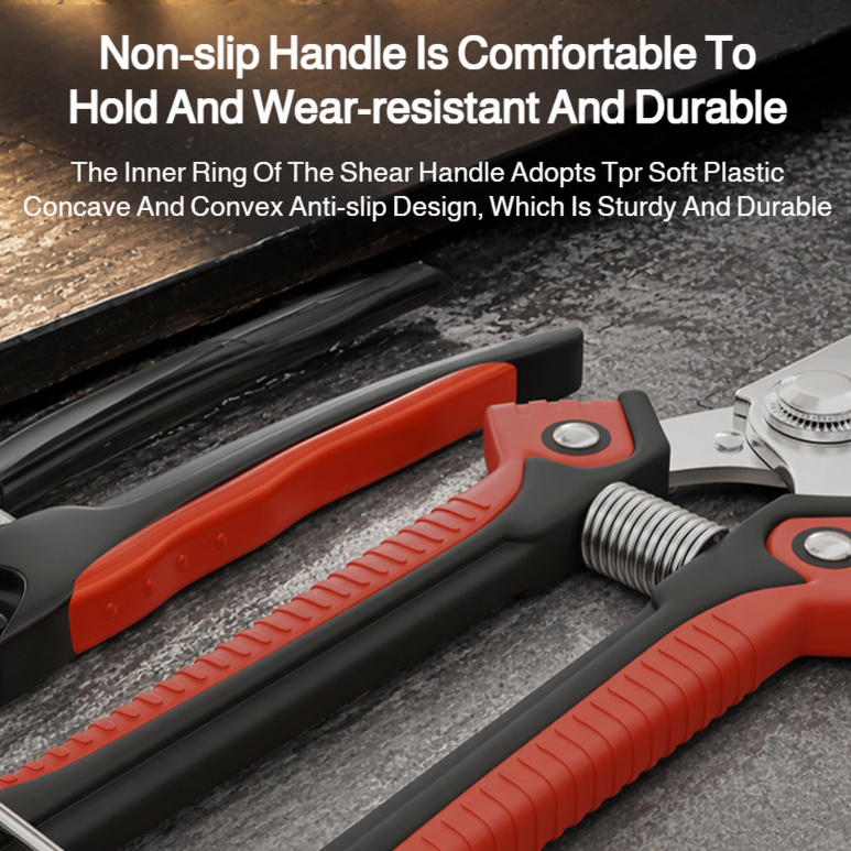 Effort-Saving Garden Pruning Shears