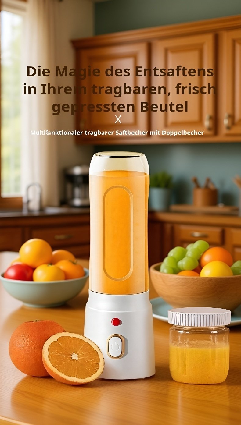 Multifunktions-Saftmaschine in moderner Küche