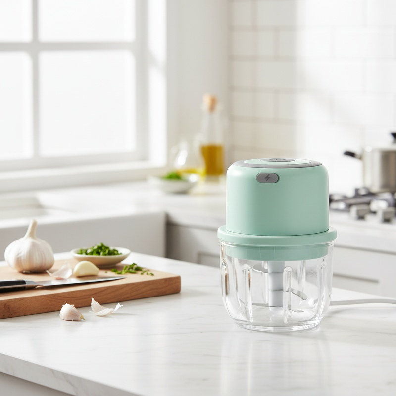Mini Cordless Electric Garlic Grinder