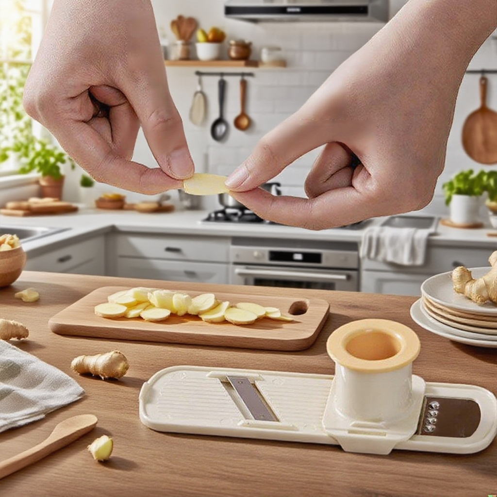 삼합 생강 마늘 연마 절편 신기