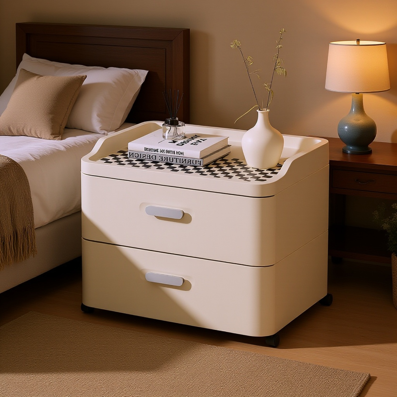 多機能引き出し収納ロッカー寝室ベッドサイドテーブルリビングルームスナック子供のおもちゃ本衣類収納キャビネット