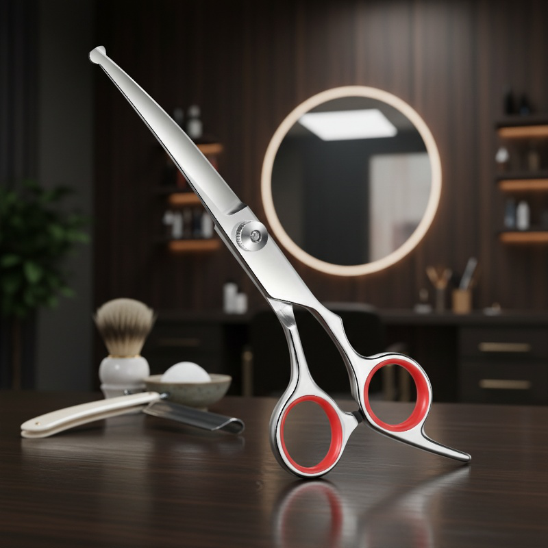 Sichere Haustier-Schere mit runder Spitze – ideal für das Fellstyling Ihres Lieblings